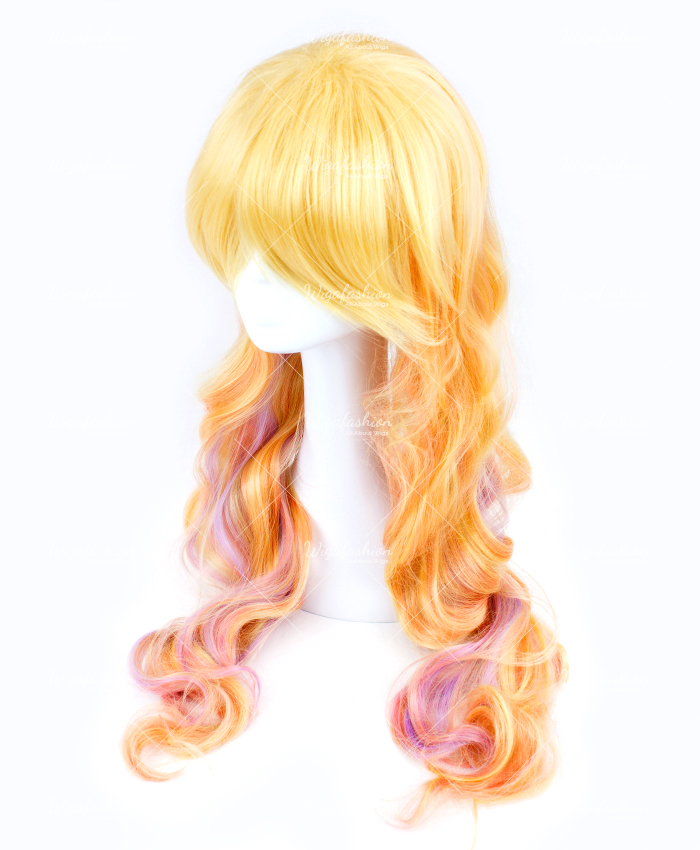 Two Tone Blonde/Light Pink Long Wavy 75cm-1.jpg