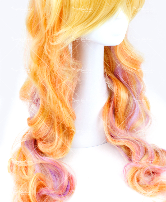 Two Tone Blonde/Light Pink Long Wavy 75cm-2.jpg