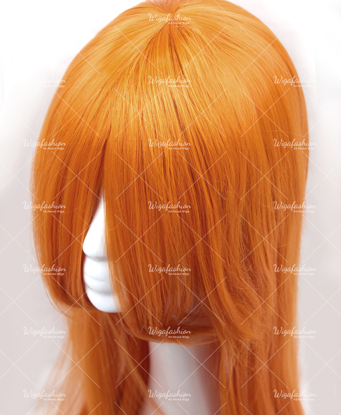 Marigold Orange Long Straight 100cm-1.jpg