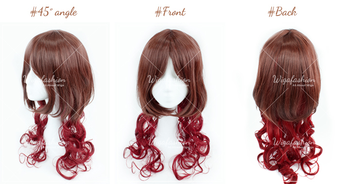 Flame Red Long Wavy 70cm-45-front-back.jpg