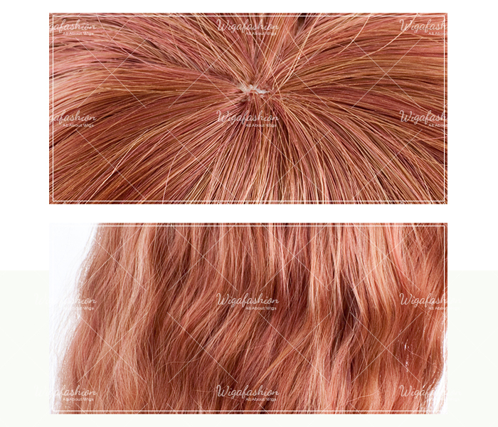 Brown/Red Bottom Long Wavy 70cm-closeup.jpg