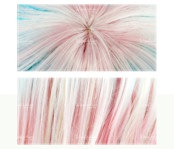 Two Tone Pink Lolita Long Wavy Curls 60cm-closeup.jpg