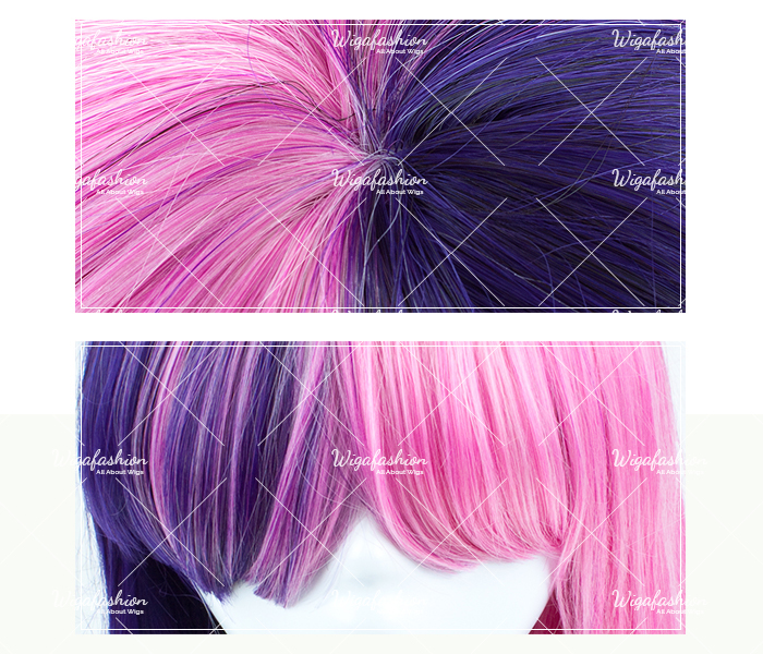 Two Tone of Twilight Sparkle Long Wavy 65cm-closeup.jpg